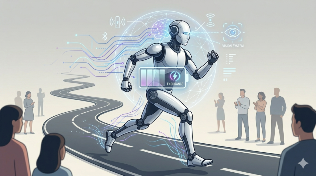 humanoid robot marathon