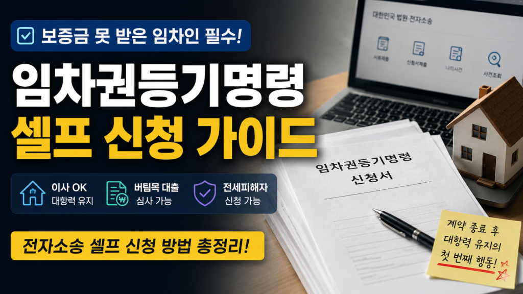 임차권 등기 명령