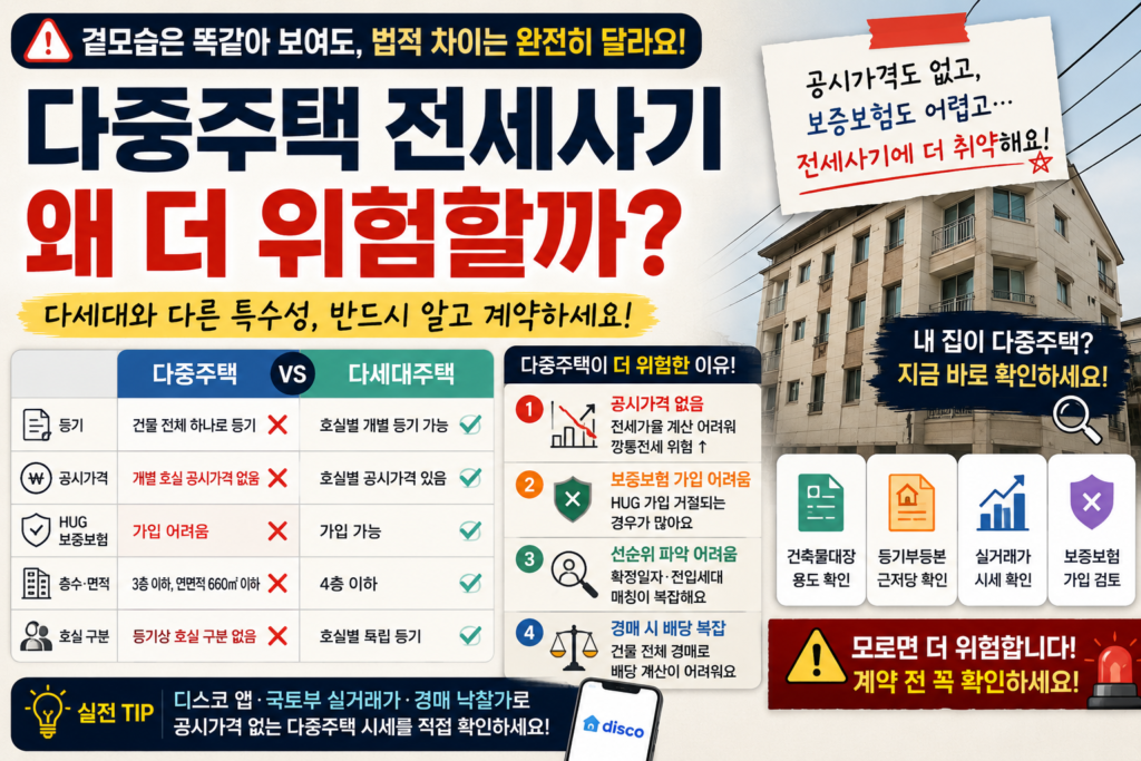 다중주택 전세사기